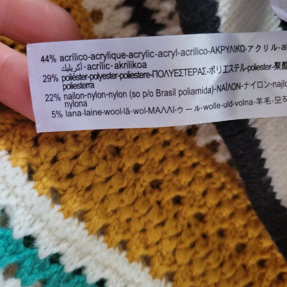 Zara multi-color crochet pants - Picture 4 of 5